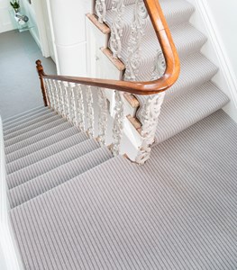 Bouclé Neutrals Stripe Carpet Range