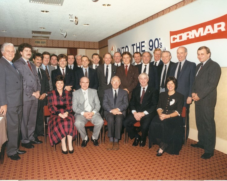 Cormar Carpets new offices open in 1990